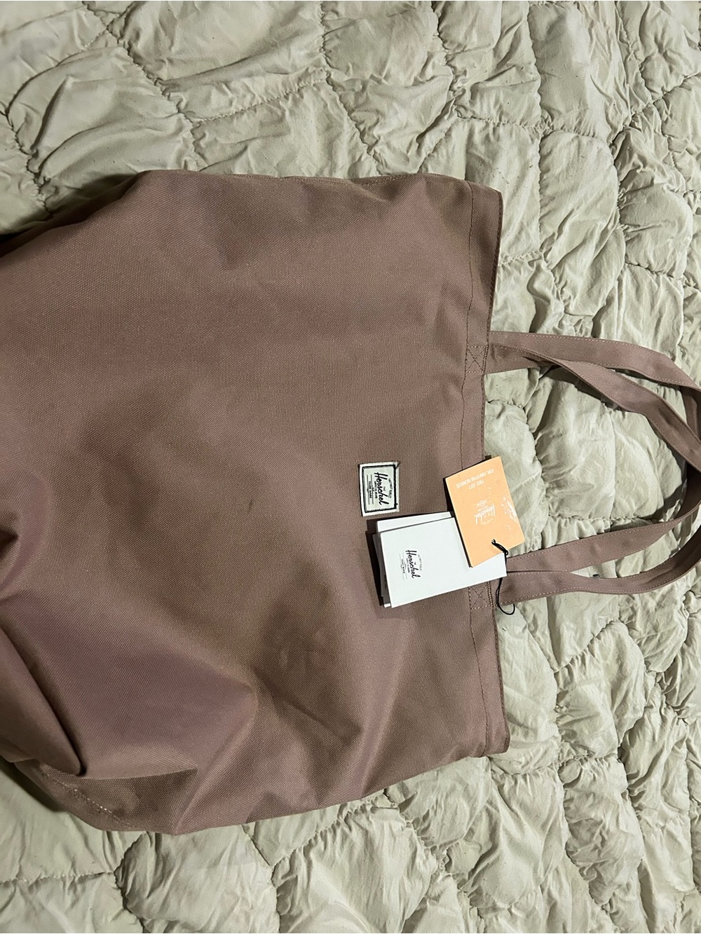 Herschel Supply Company Tote Bag in Dusty Mauve